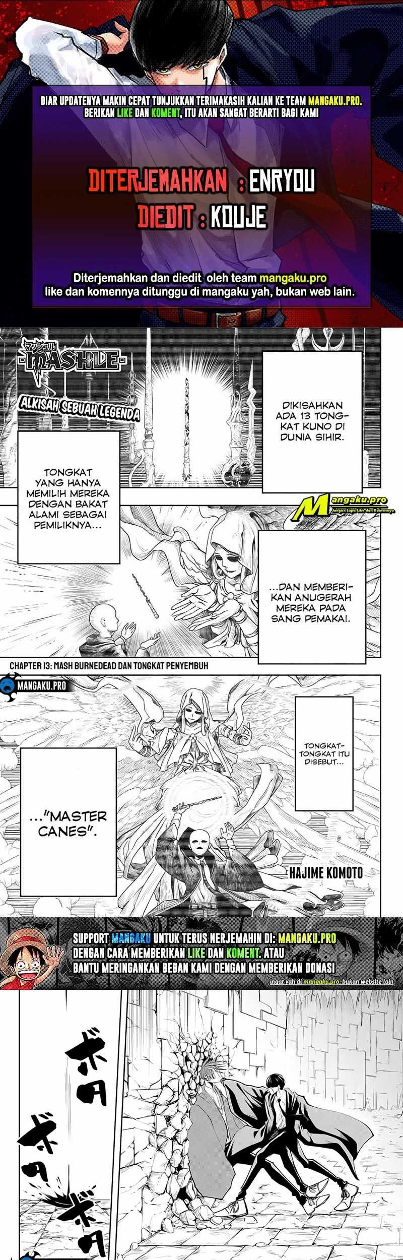 Komik Mashle: Magic and Muscles Chapter 53 gambar nomor 1