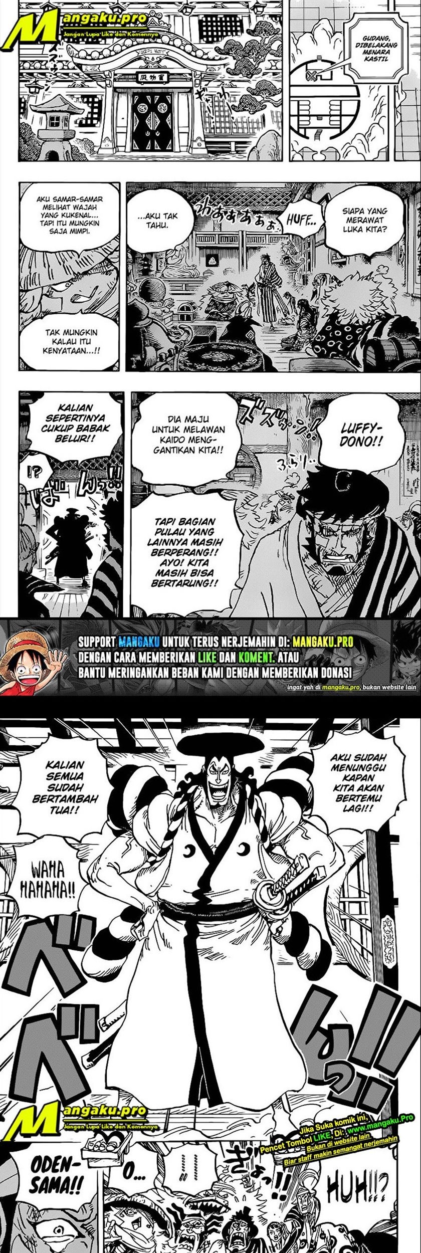 One Piece Chapter 1007 Gambar 9
