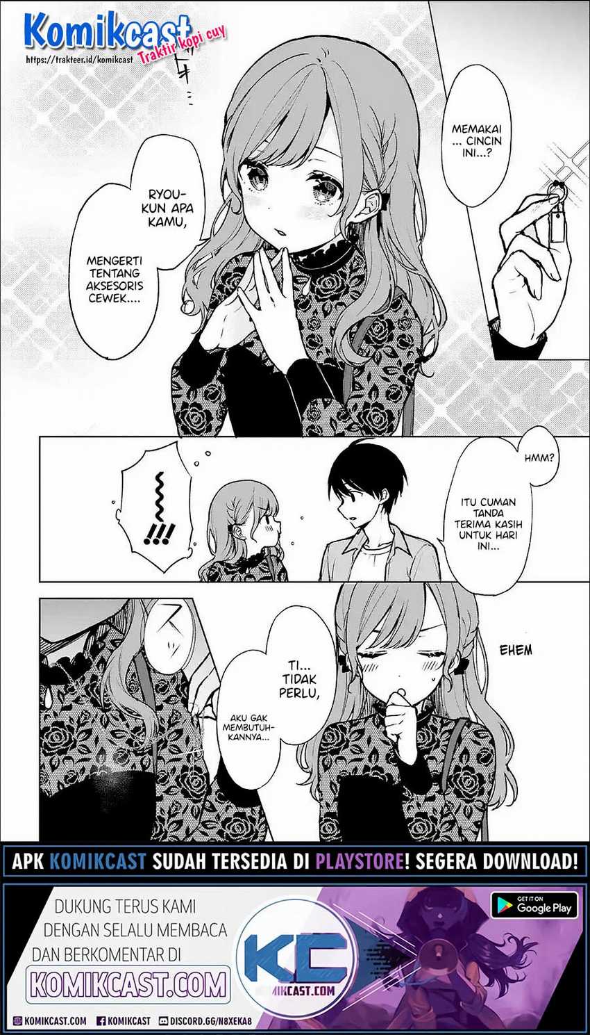 Manga Chikan Saresou ni Natteiru S-kyuu Bishoujo wo Tasuketara Tonari no Seki no Osanajimi datta Chapter 21.2 gambar nomor 2