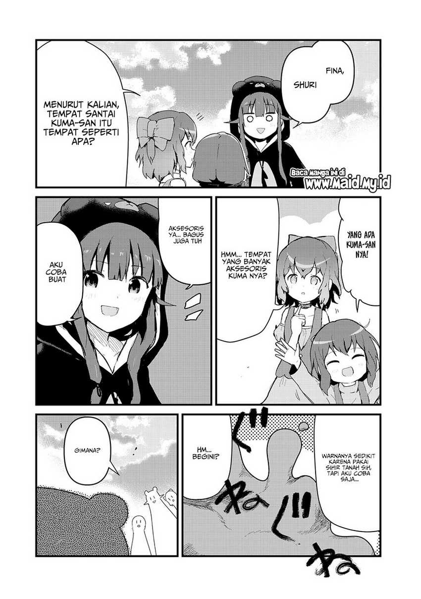 Kuma Kuma Kuma Bear Chapter 62 Gambar 4