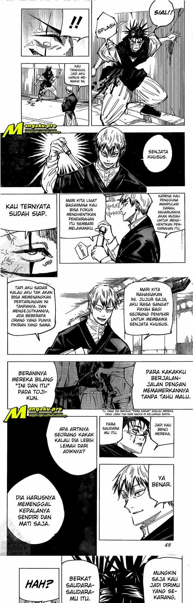 Jujutsu Kaisen Chapter 142 Gambar 4