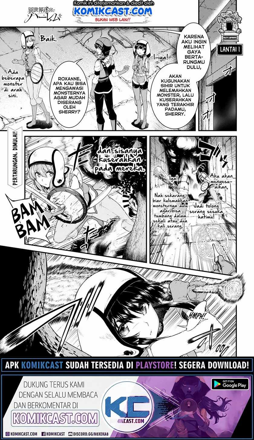 Manga Isekai Meikyuu de Harem wo Chapter 45 gambar nomor 2