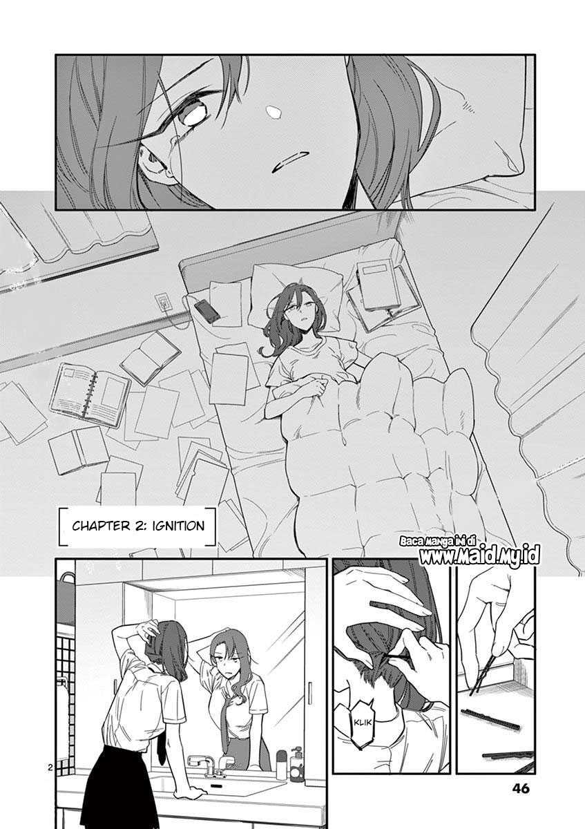 Usotsuki Satsuki Shi ga Mieru Chapter 2 Gambar 4