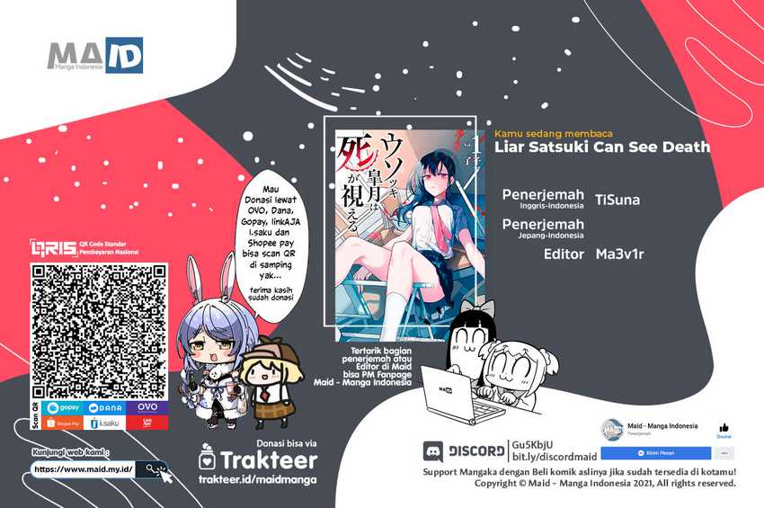 Komik Usotsuki Satsuki Shi ga Mieru Chapter 2 gambar nomor 1