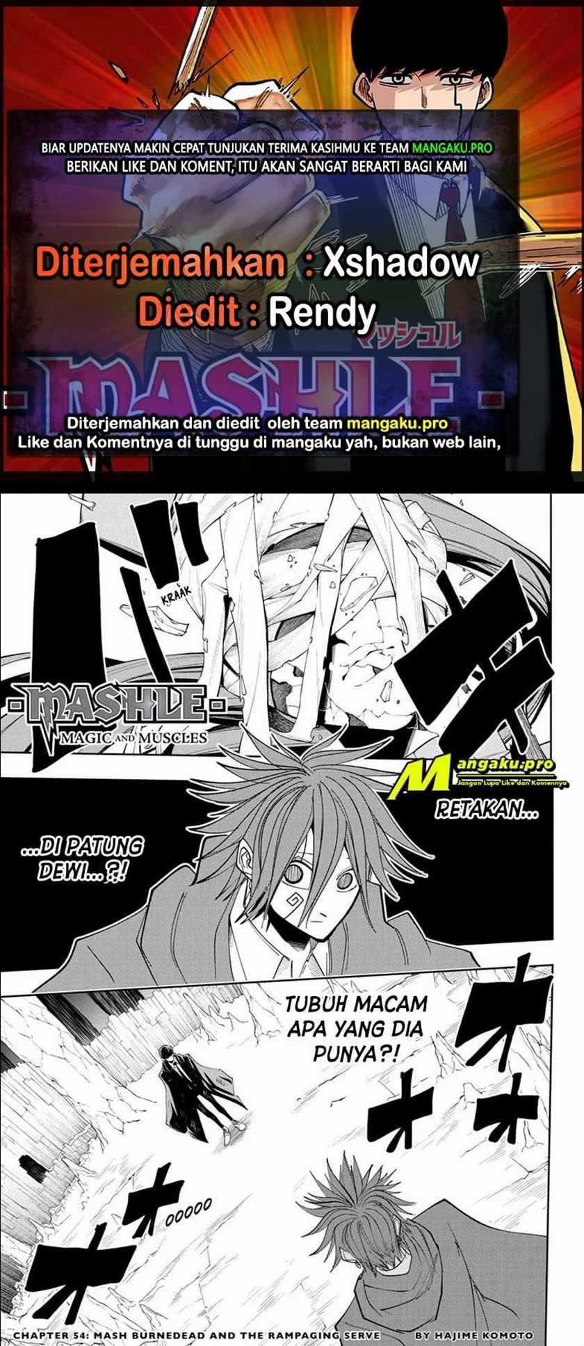 Komik Mashle: Magic and Muscles Chapter 54 gambar nomor 1