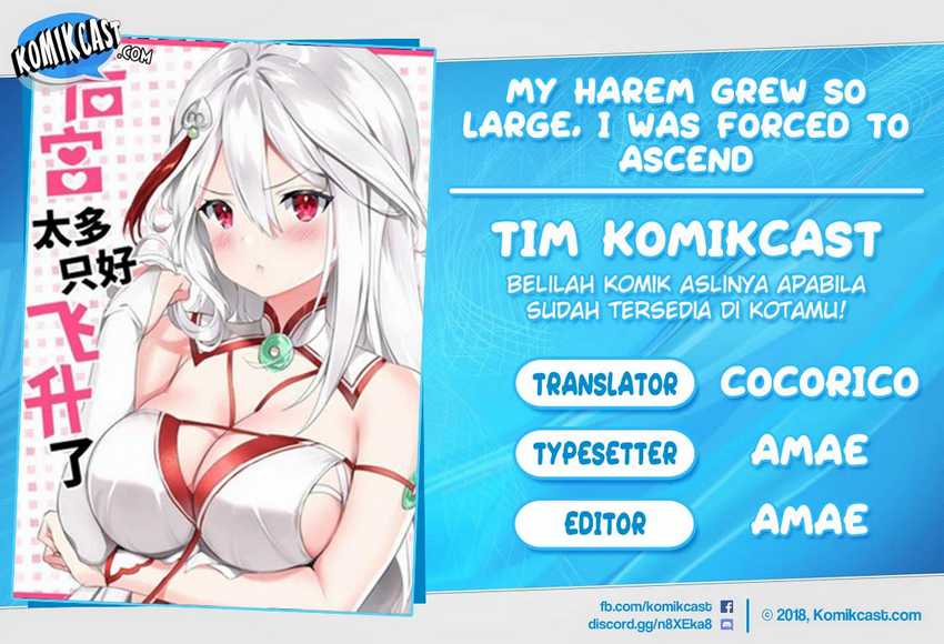 Komik My Harem Grew So Large, I Was Forced to Ascend Chapter 20 gambar nomor 1