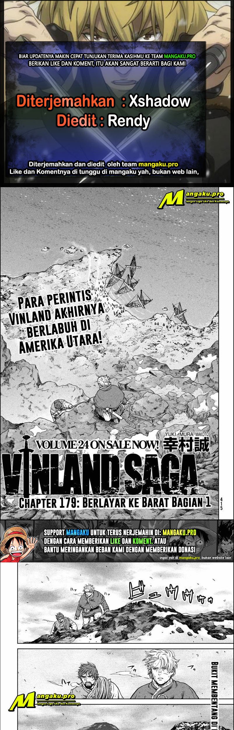 Komik Vinland Saga Chapter 179 gambar nomor 1