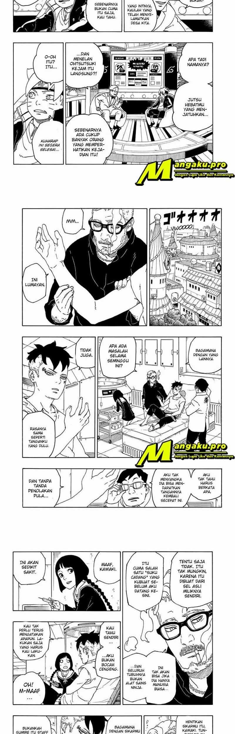 Manga Boruto Chapter 56.1 gambar nomor 2