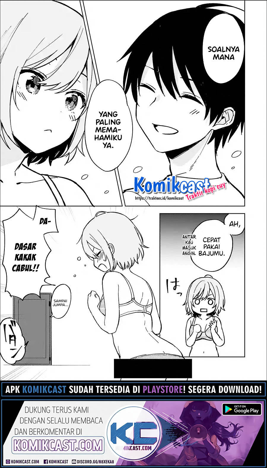 Chikan Saresou ni Natteiru S-kyuu Bishoujo wo Tasuketara Tonari no Seki no Osanajimi datta Chapter 21.5 Gambar 6
