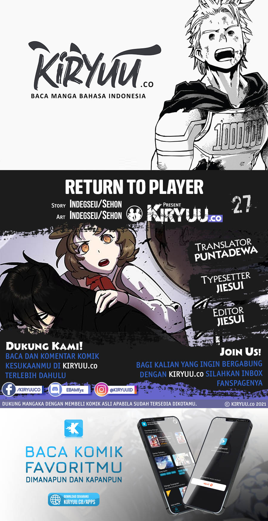 Komik Return to Player Chapter 27 gambar nomor 1