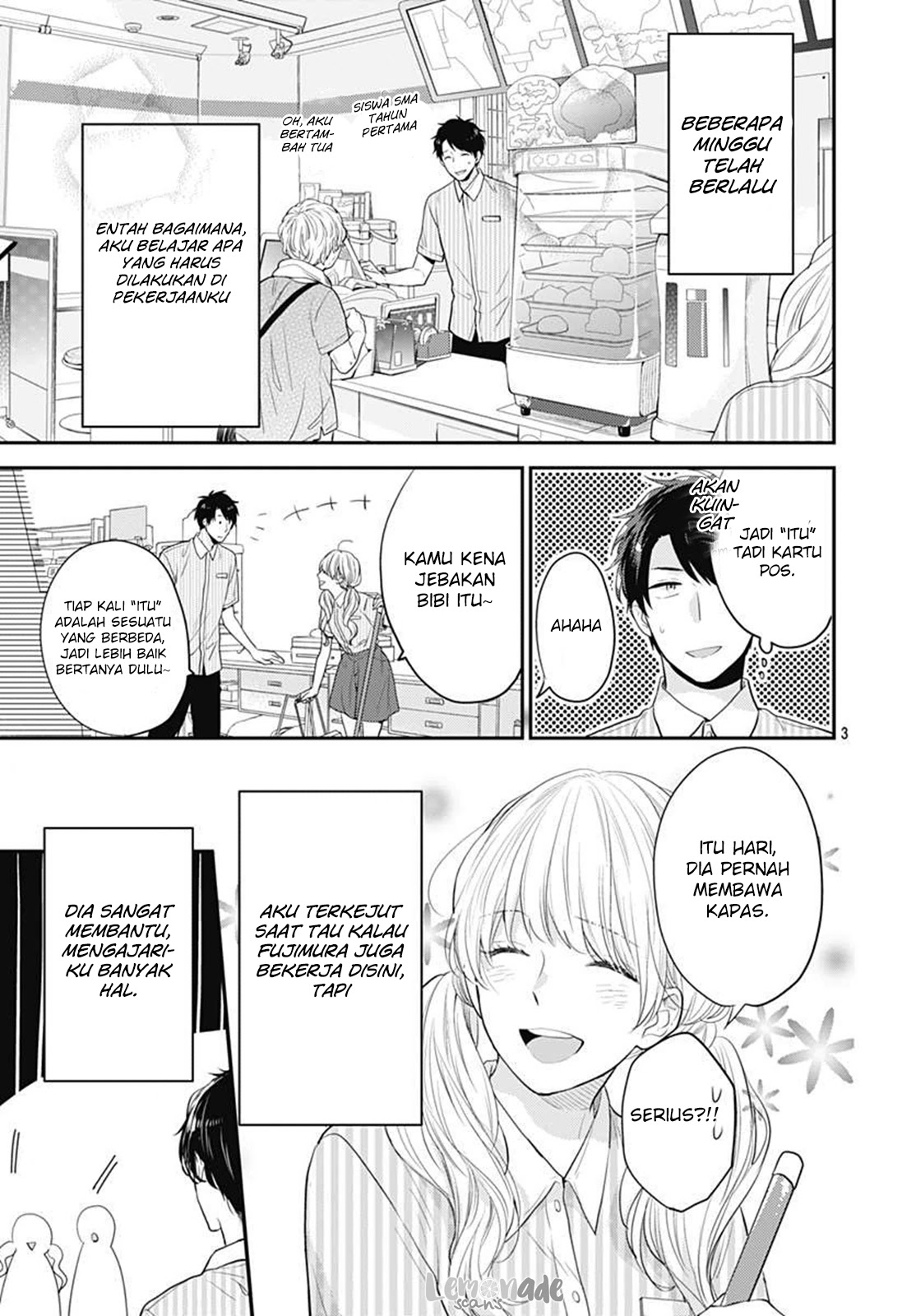 Koi wo Shiranai Bokutachi wa Chapter 3 Gambar 4