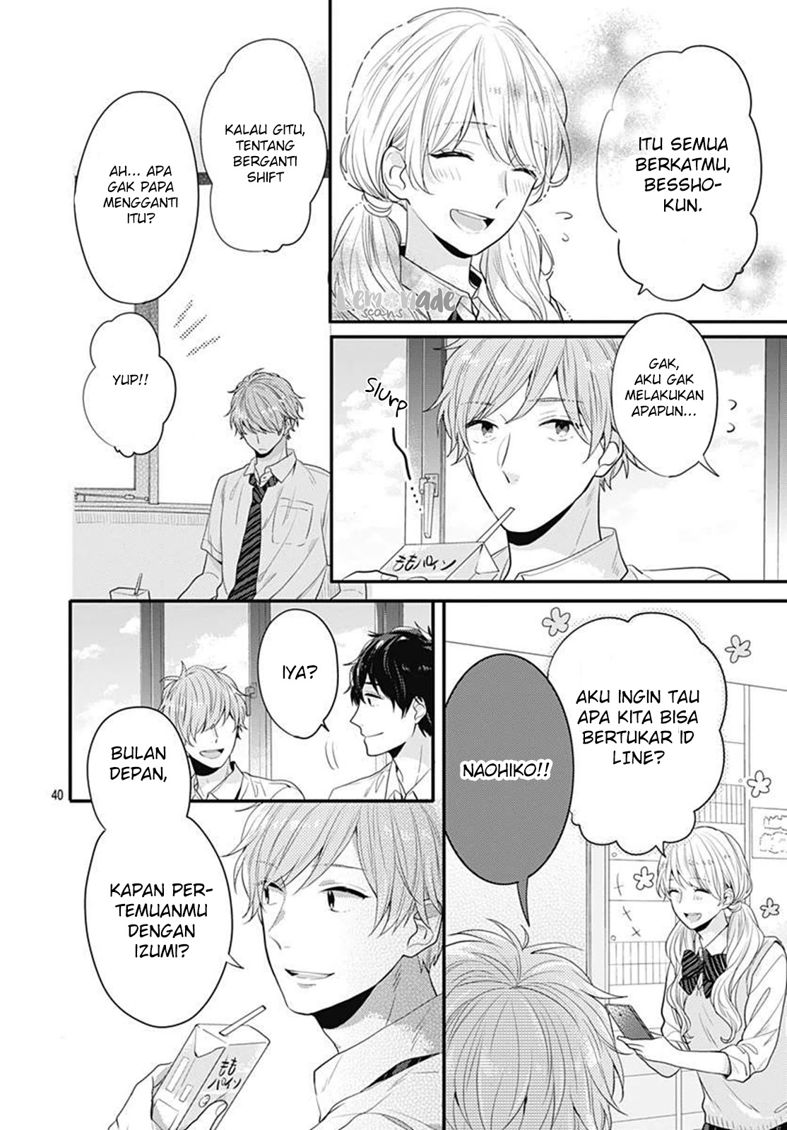 Koi wo Shiranai Bokutachi wa Chapter 3 Gambar 41
