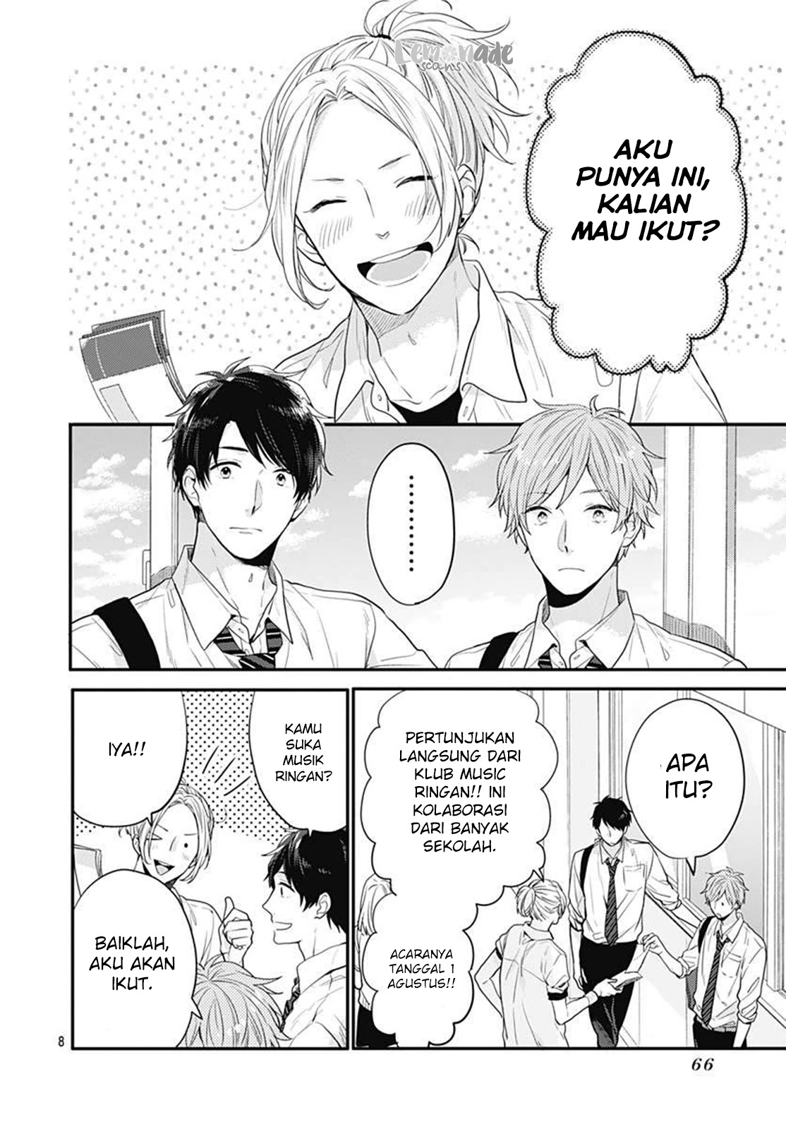 Koi wo Shiranai Bokutachi wa Chapter 3 Gambar 9