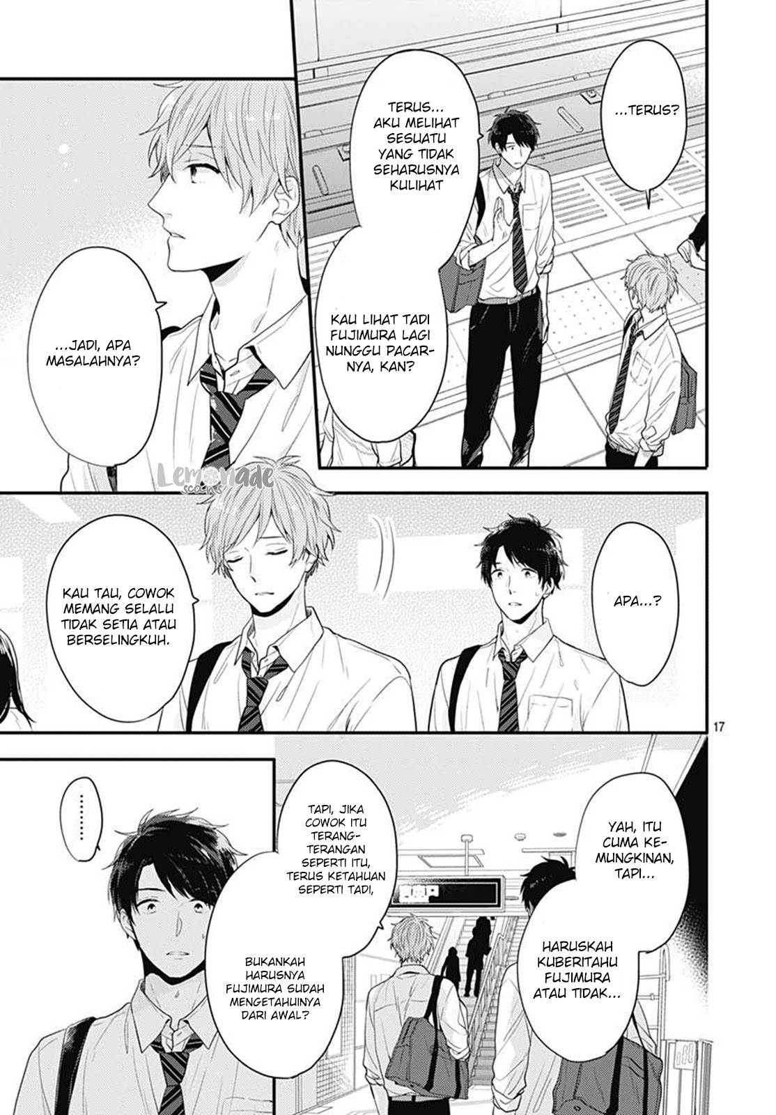 Koi wo Shiranai Bokutachi wa Chapter 3 Gambar 18