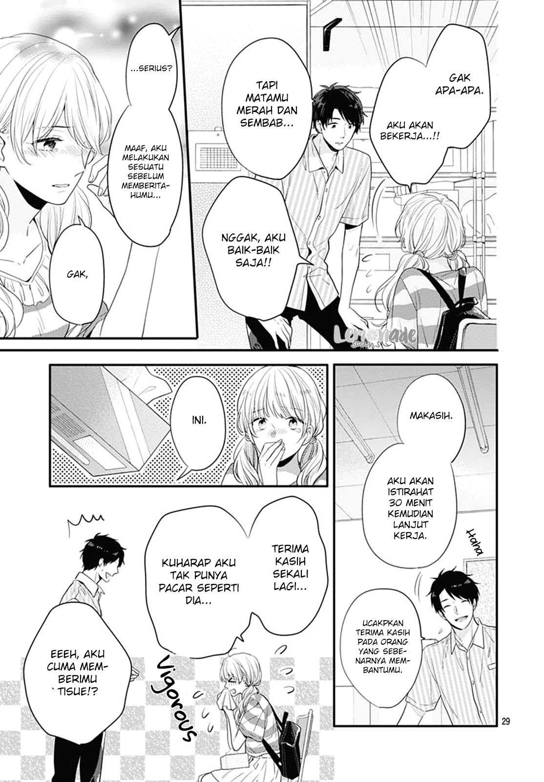 Koi wo Shiranai Bokutachi wa Chapter 3 Gambar 30