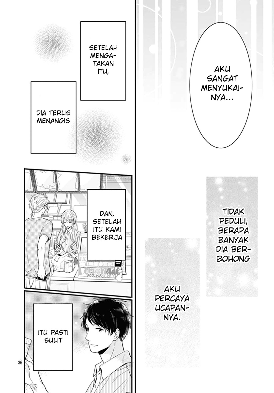 Koi wo Shiranai Bokutachi wa Chapter 3 Gambar 37