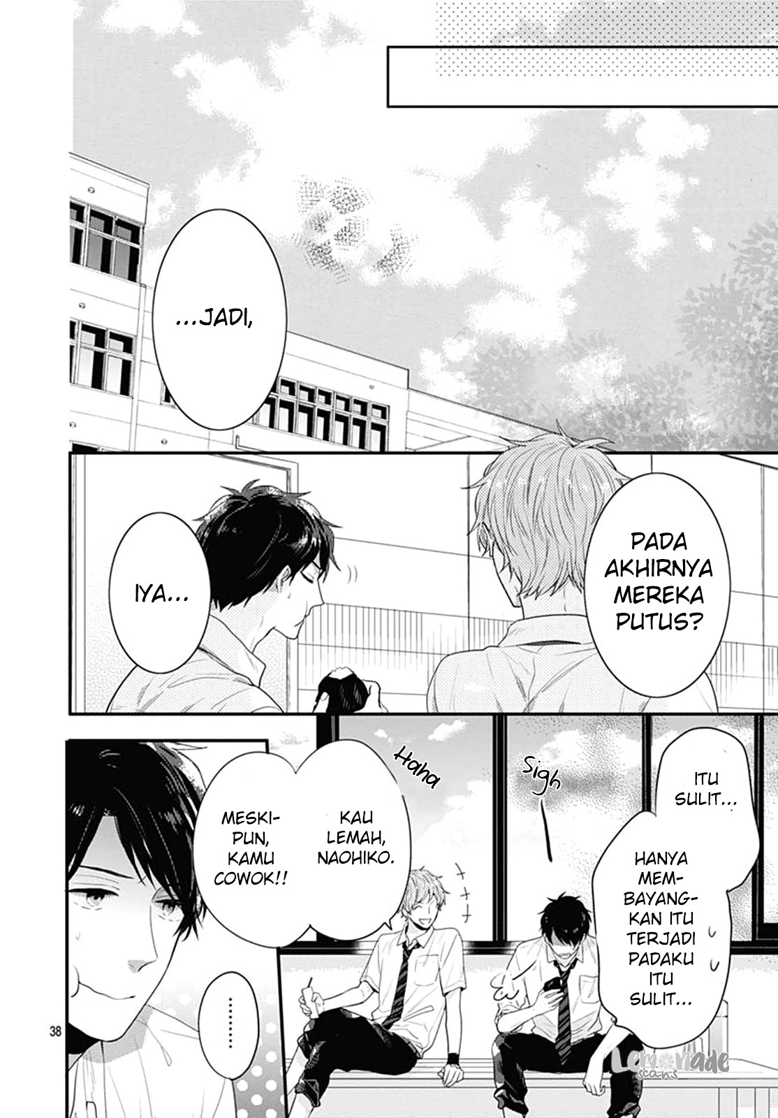 Koi wo Shiranai Bokutachi wa Chapter 3 Gambar 39