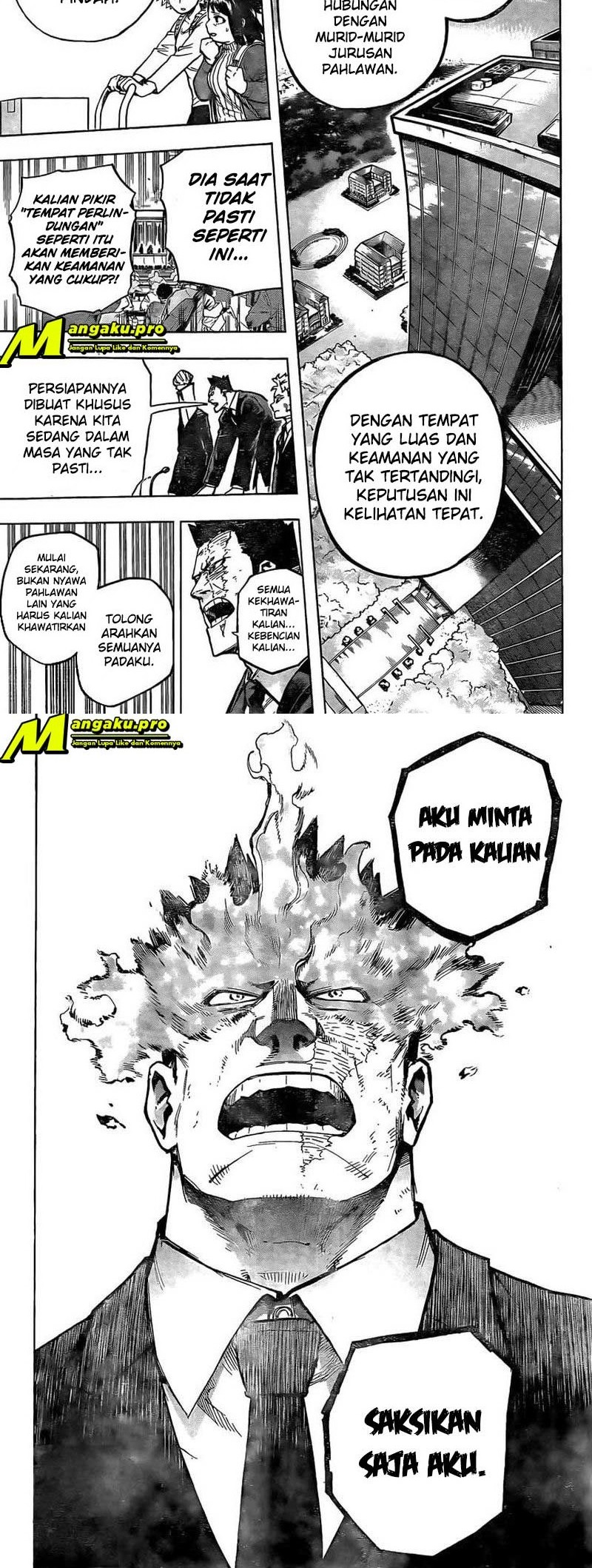 Boku no Hero Academia Chapter 306 Gambar 8
