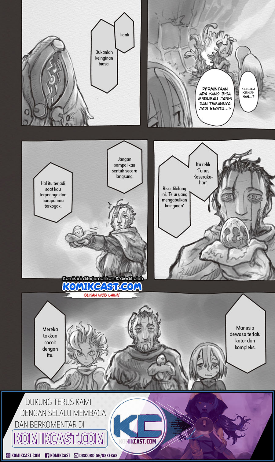 Made in Abyss Chapter 50 Gambar 6