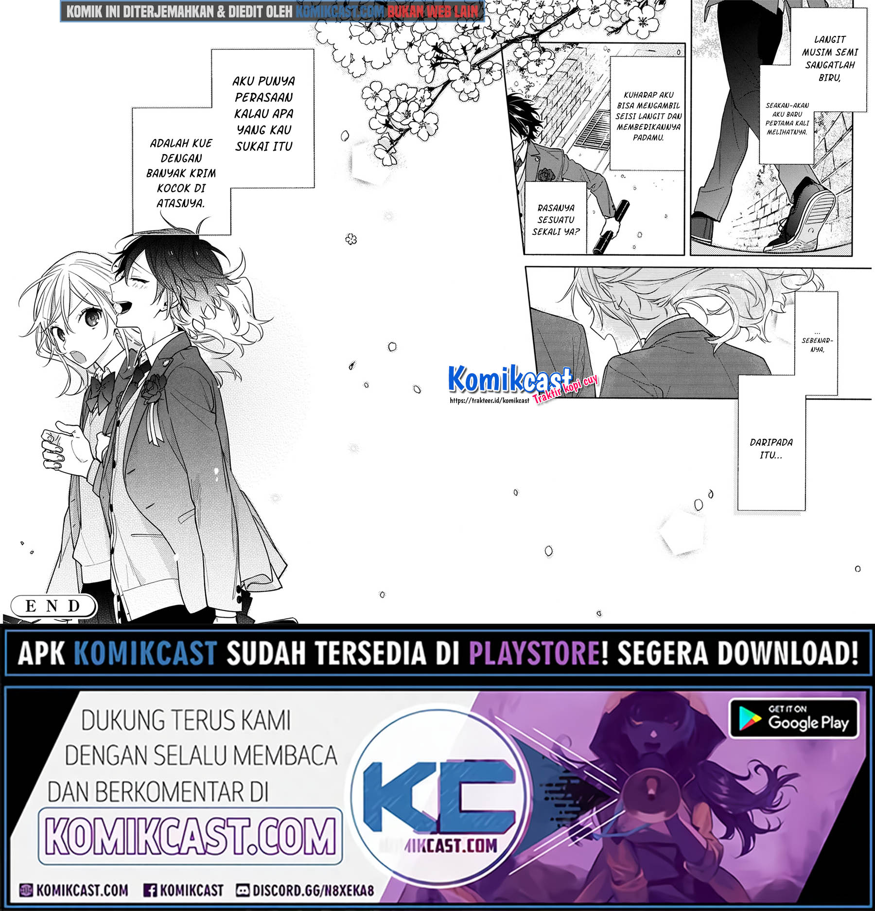 Horimiya Chapter 122 Gambar 44