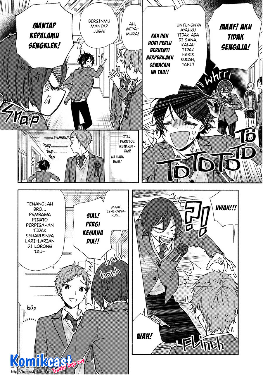 Horimiya Chapter 122 Gambar 9