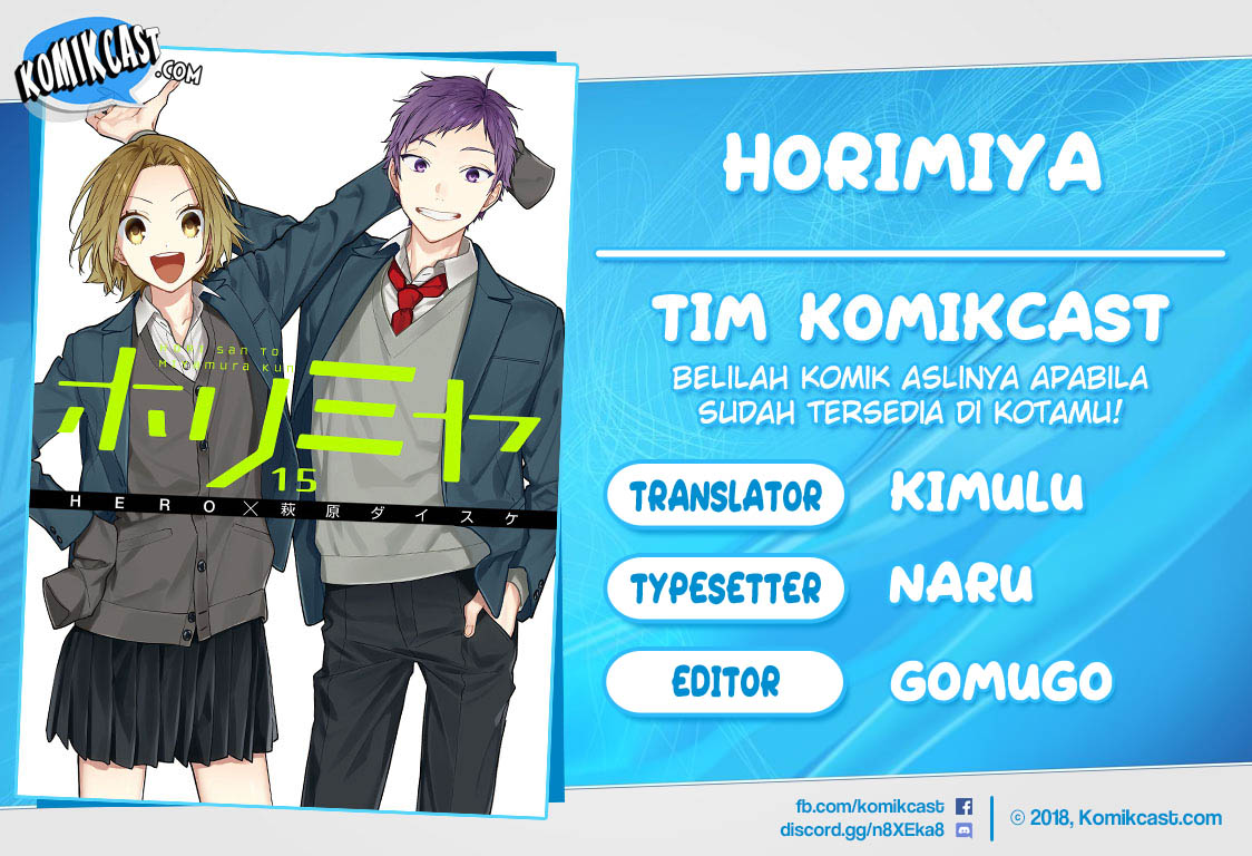 Komik Horimiya Chapter 122 gambar nomor 1