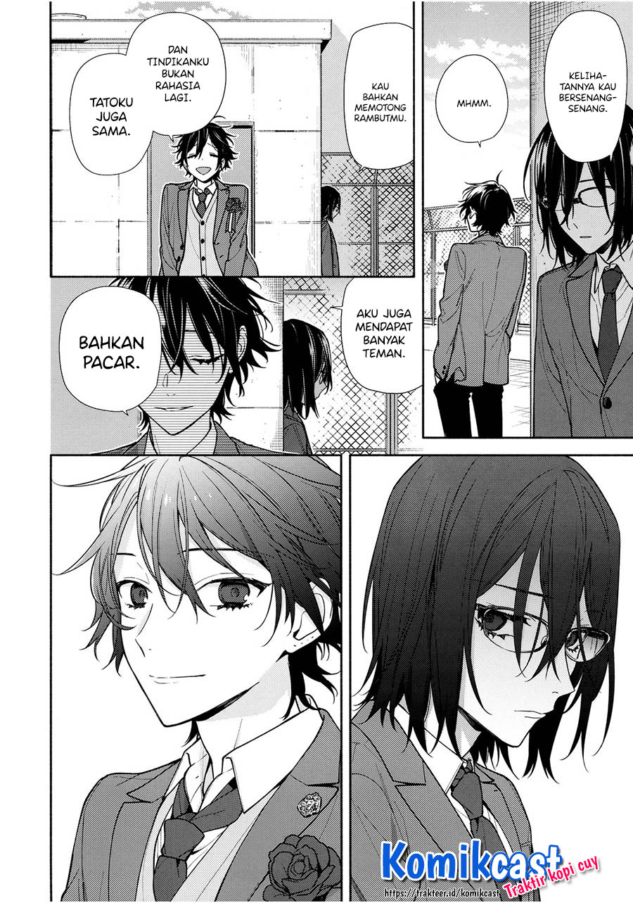 Horimiya Chapter 122 Gambar 13