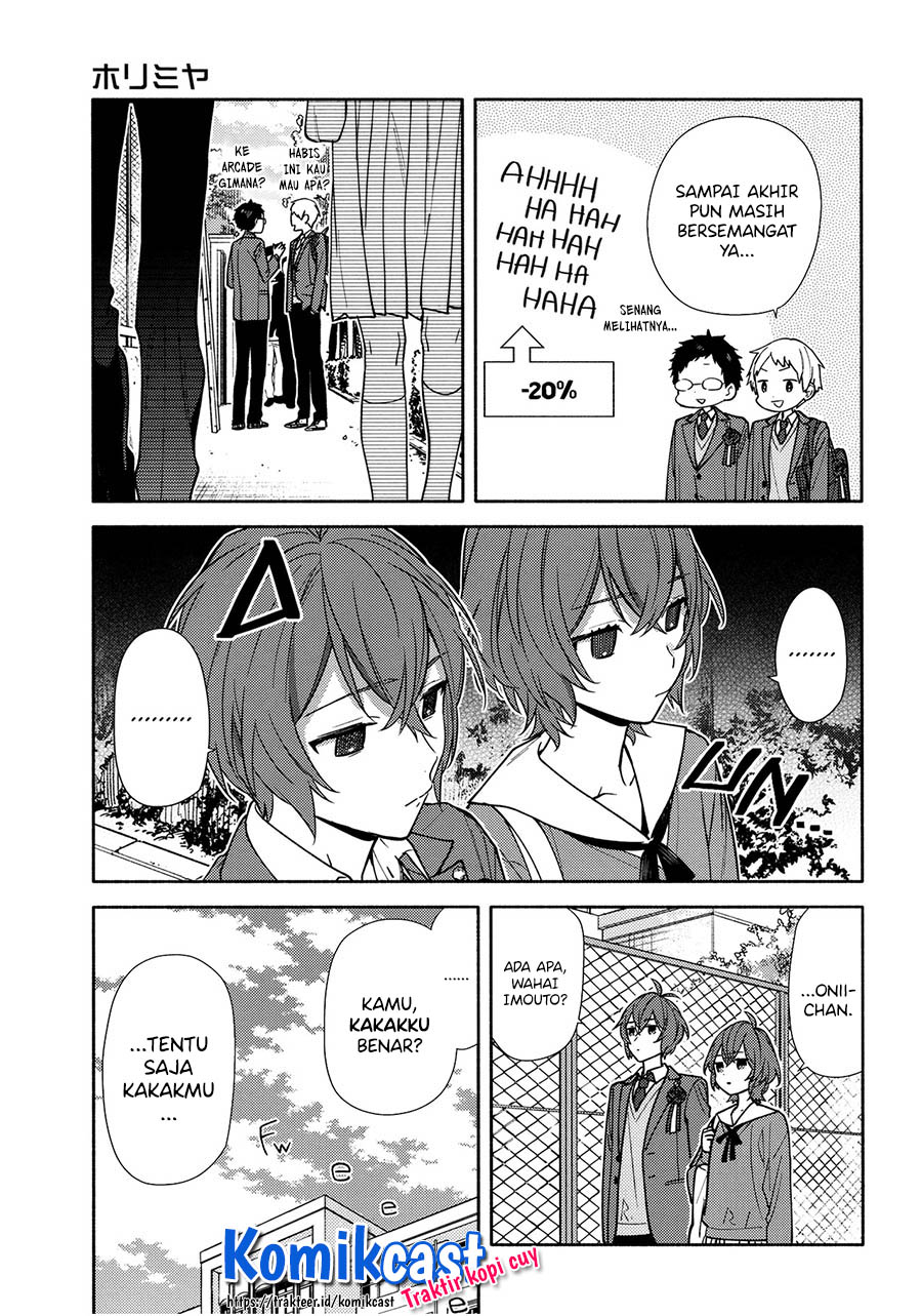 Horimiya Chapter 122 Gambar 32