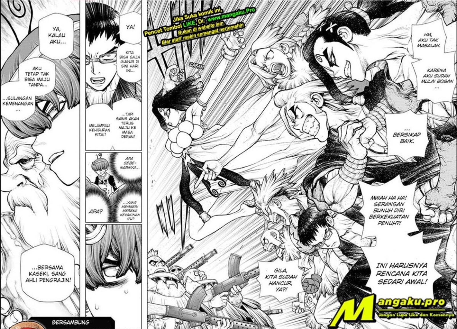 Dr. Stone Chapter 190 Gambar 16
