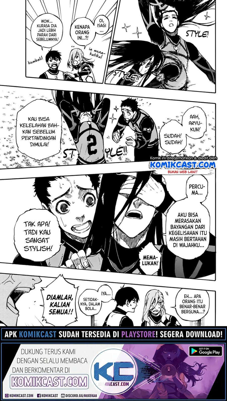 Blue Lock Chapter 72 Gambar 12