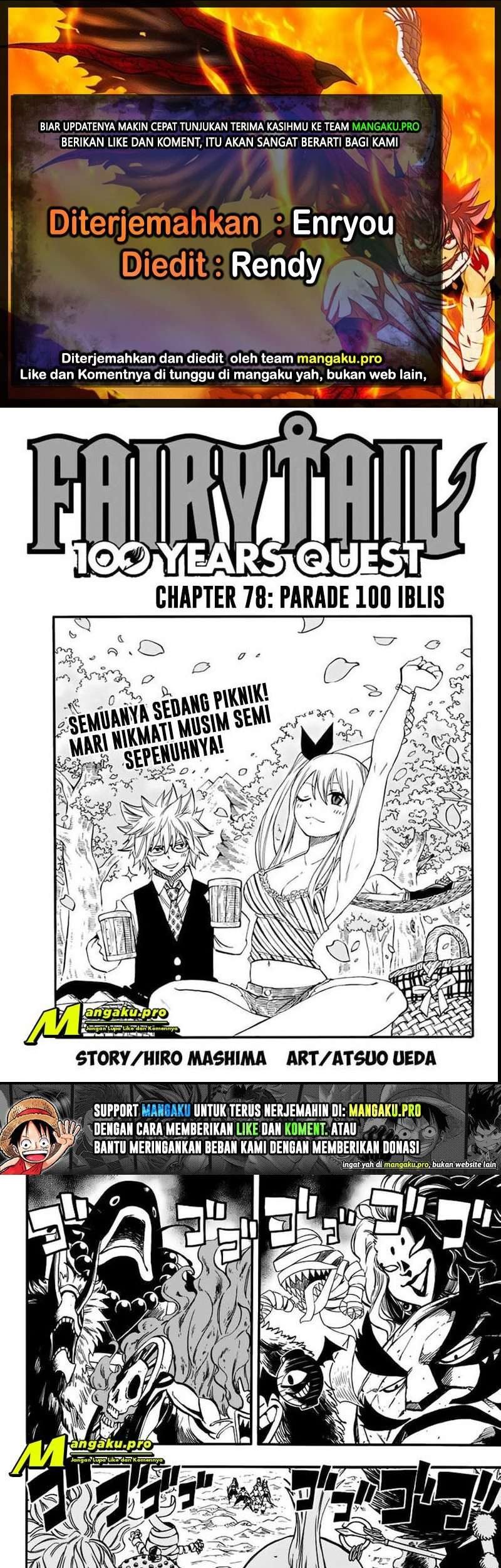 Komik Fairy Tail: 100 Years Quest Chapter 78 gambar nomor 1