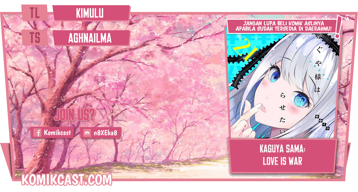 Komik Kaguya-sama wa Kokurasetai – Tensai-tachi no Renai Zunousen Chapter 221 gambar nomor 1