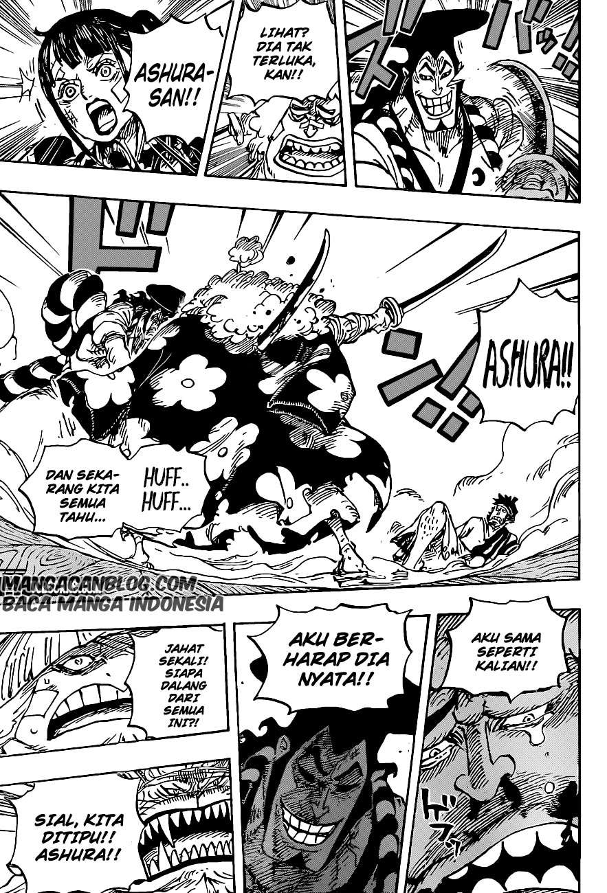 One Piece Chapter 1008 Gambar 5
