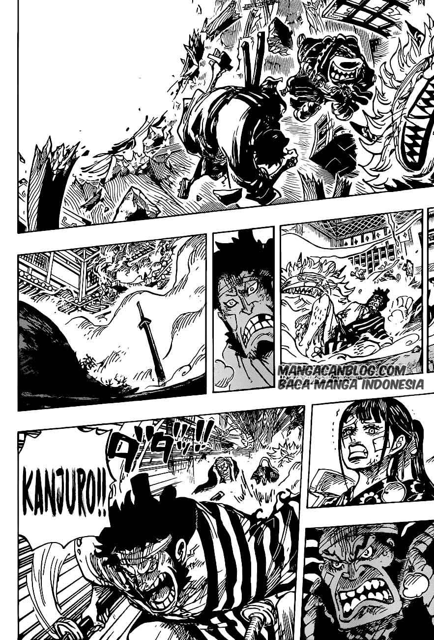 One Piece Chapter 1008 Gambar 10