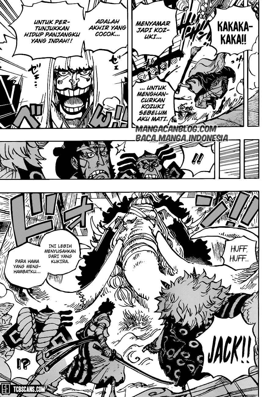 One Piece Chapter 1008 Gambar 11