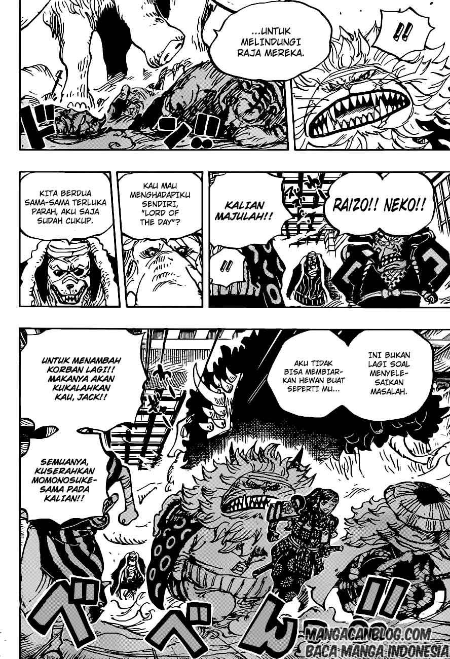 One Piece Chapter 1008 Gambar 12