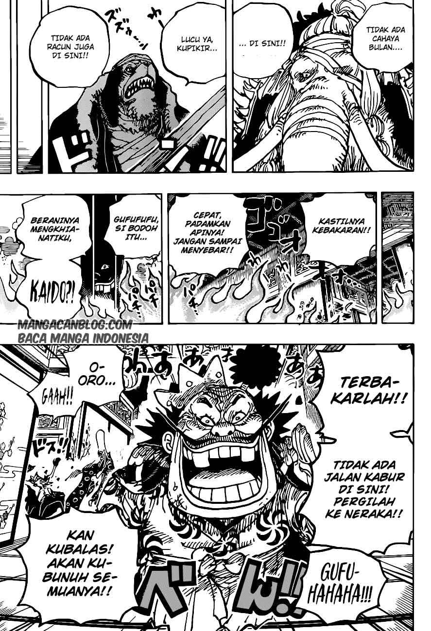 One Piece Chapter 1008 Gambar 13