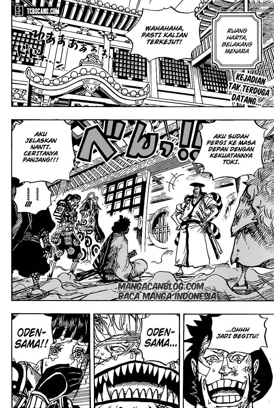Manga One Piece Chapter 1008 gambar nomor 2