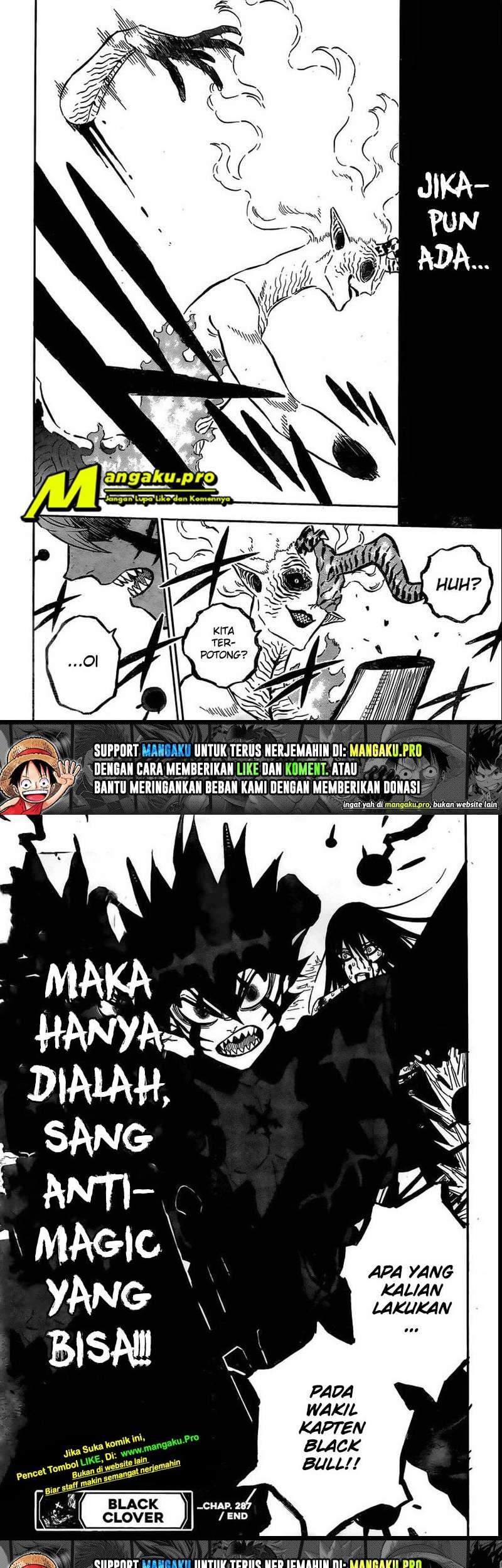 Black Clover Chapter 287 Gambar 11