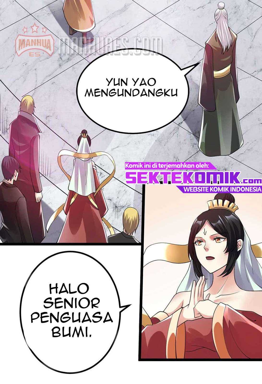 Dushi Xian Wang Chapter 97 Gambar 30