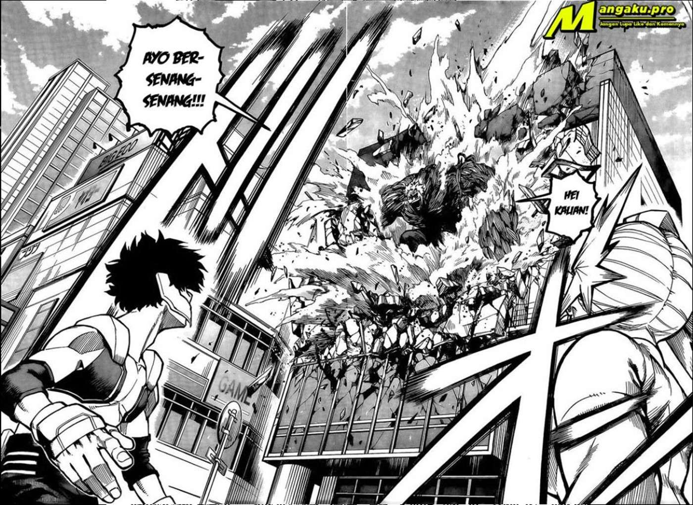 Boku no Hero Academia Chapter 307 Gambar 5