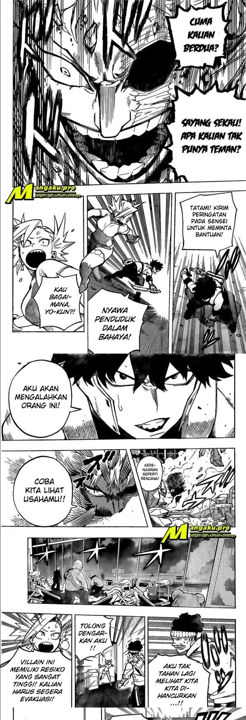 Boku no Hero Academia Chapter 307 Gambar 6