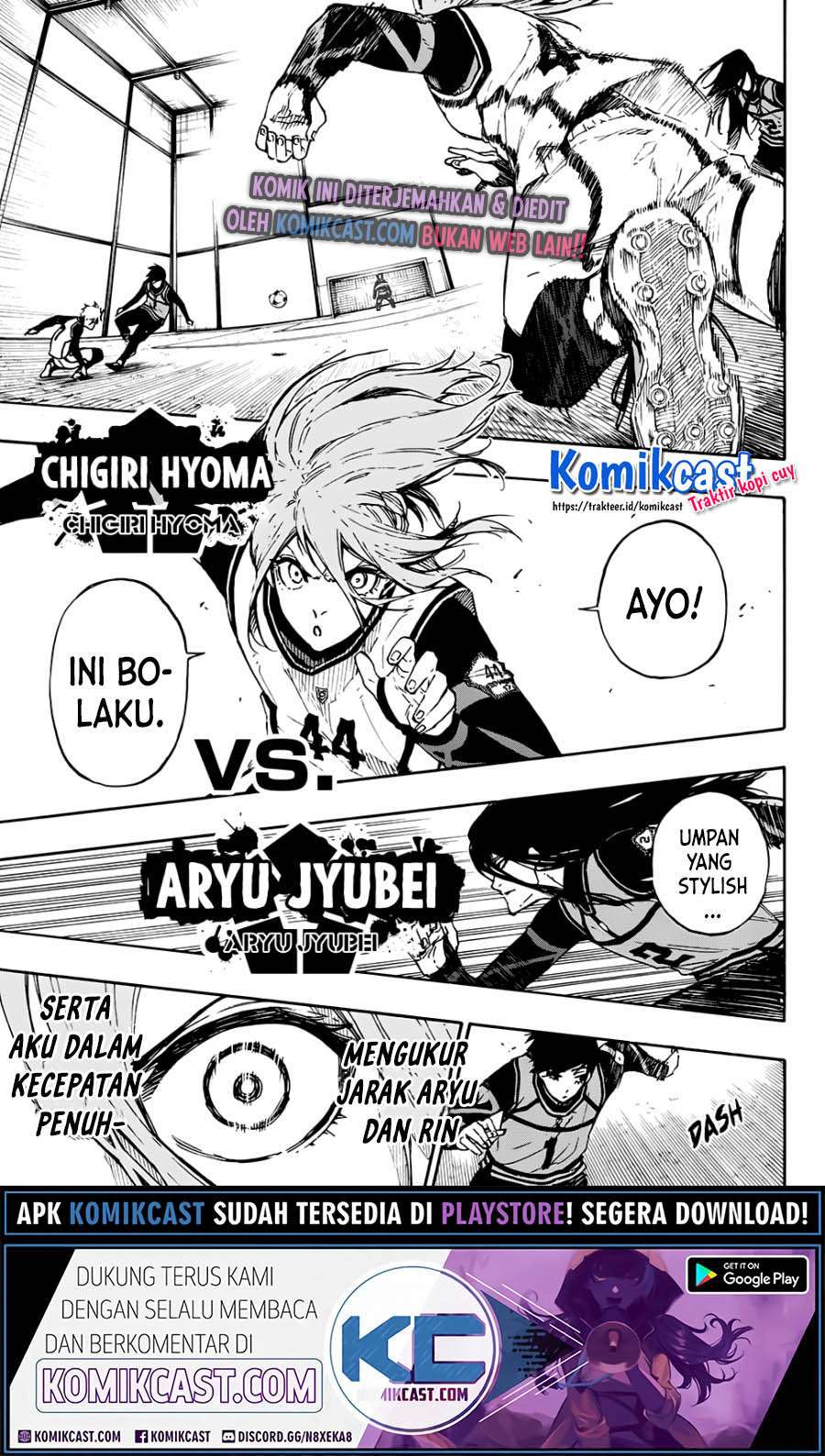 Blue Lock Chapter 73 Gambar 14