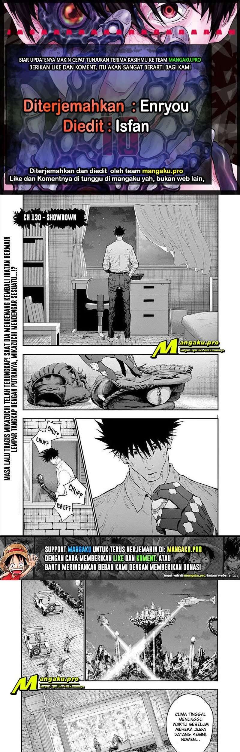 Komik Jagaaaaaan Chapter 130 gambar nomor 1