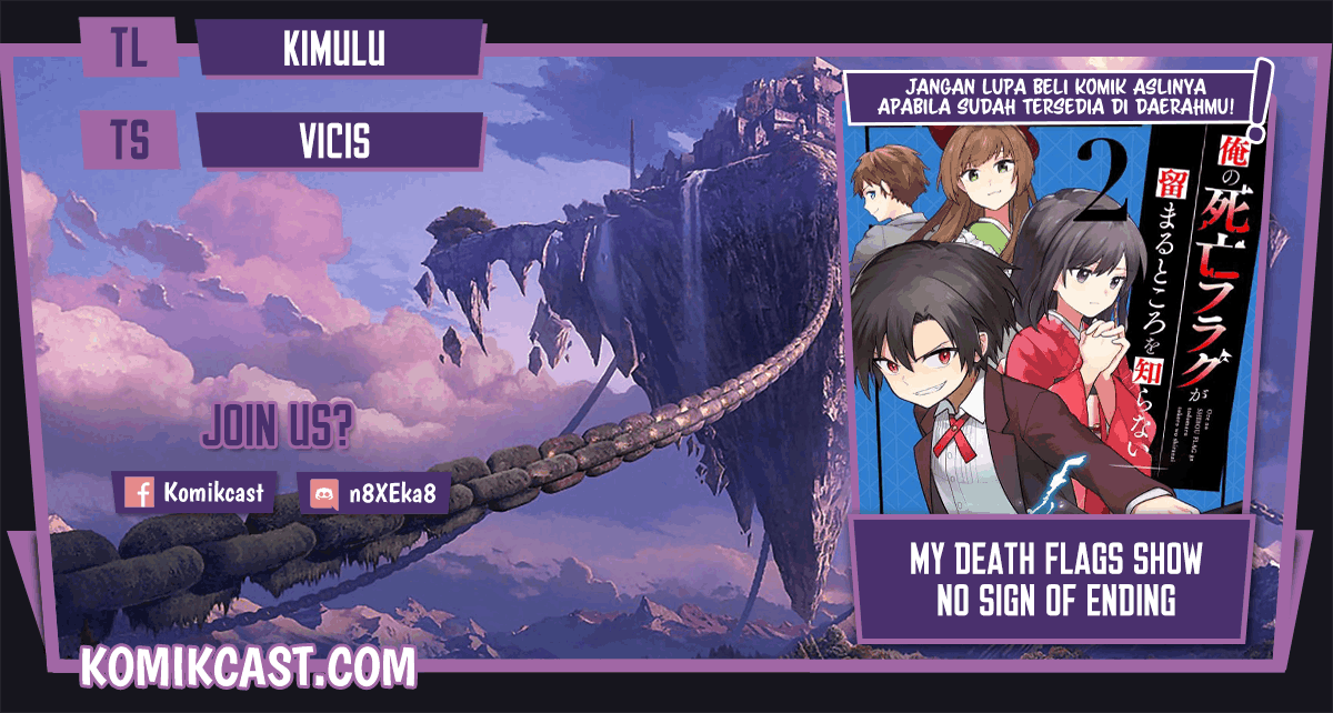 Komik My Death Flags Show No Sign of Ending Chapter 22.1 gambar nomor 1