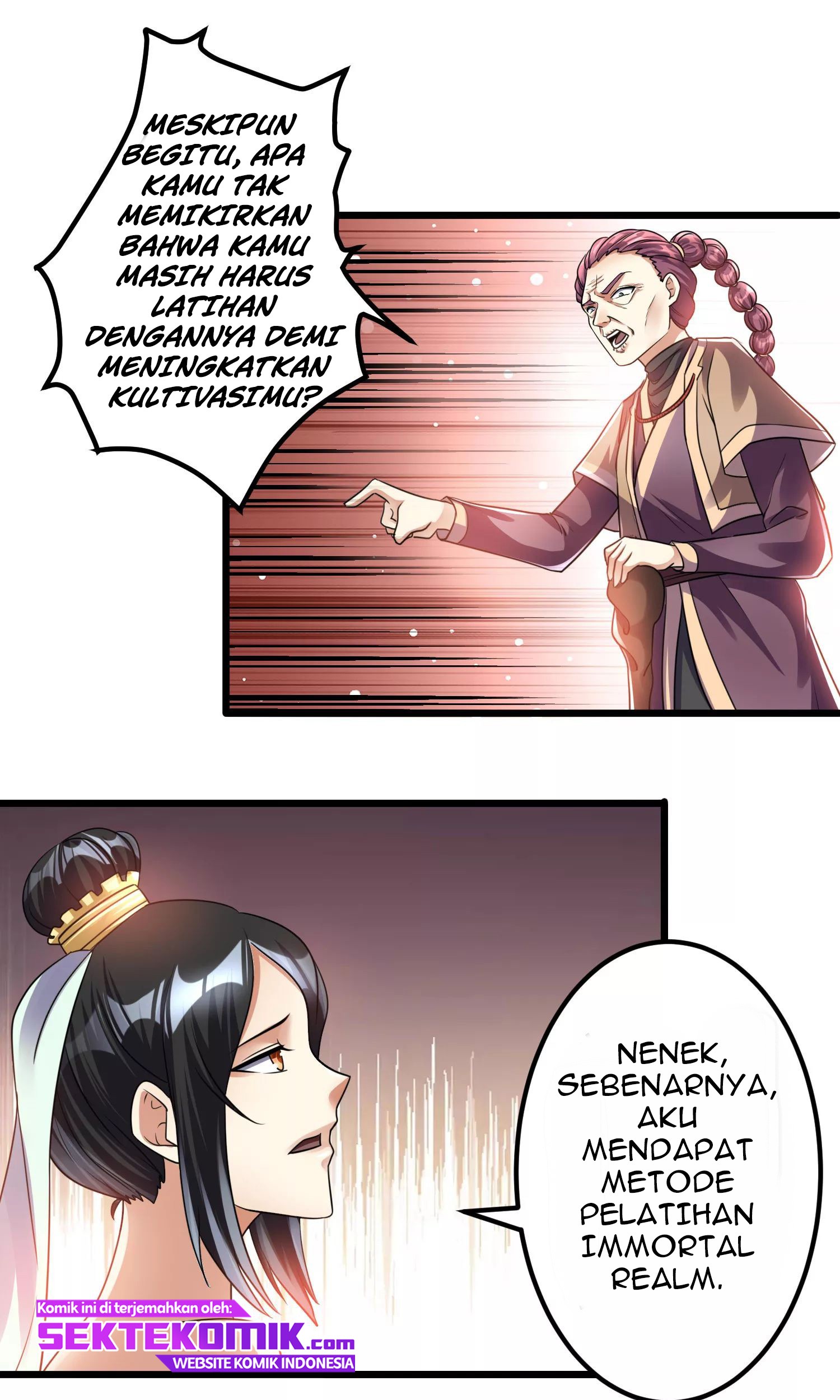 Dushi Xian Wang Chapter 121 Gambar 34