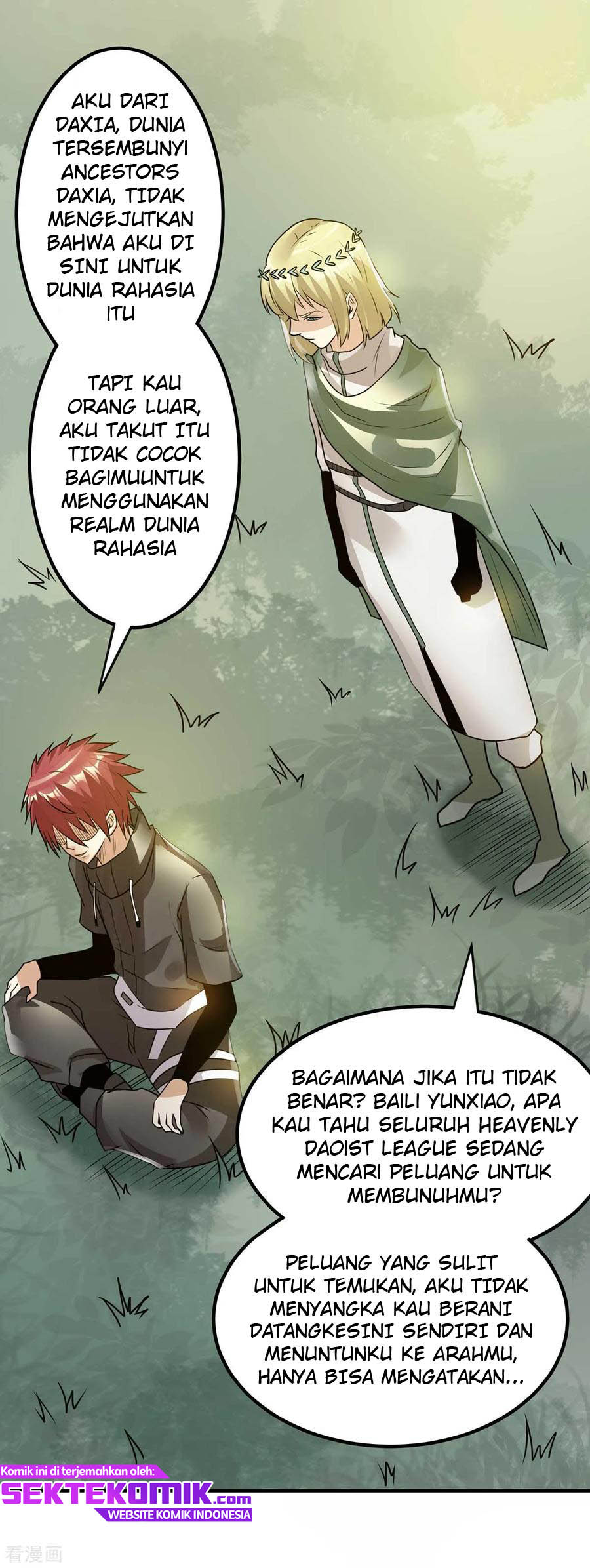 Dushi Xian Wang Chapter 131 Gambar 62