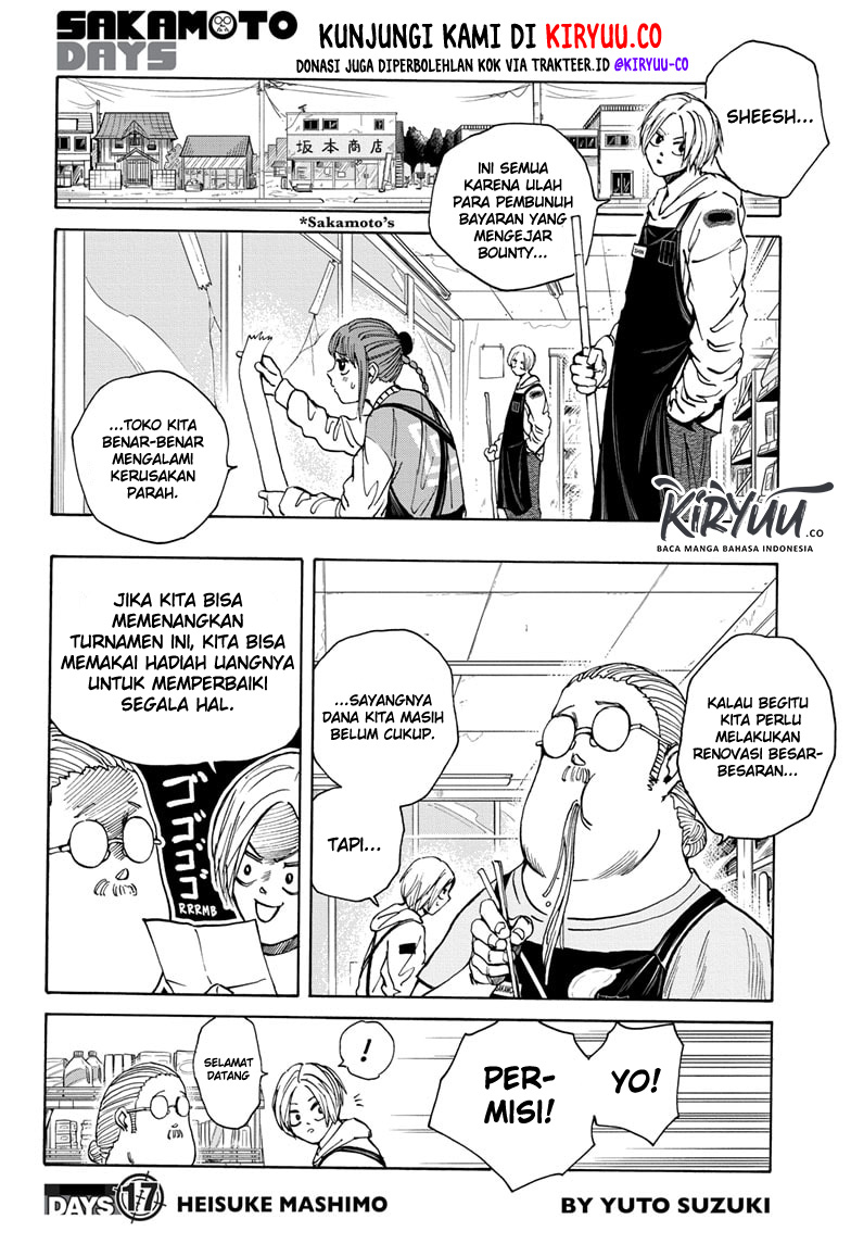 Sakamoto Days Chapter 17 Gambar 3