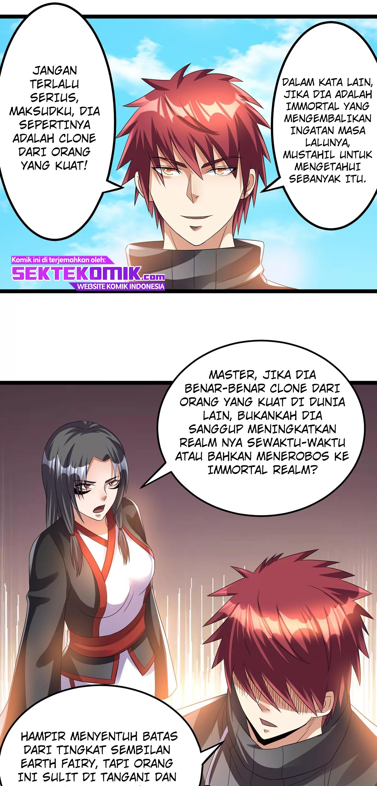 Dushi Xian Wang Chapter 144 Gambar 26