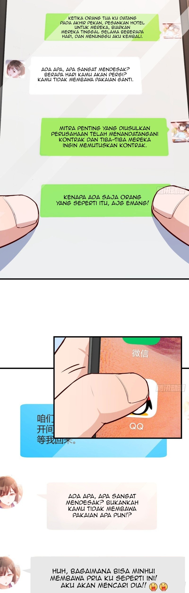 I Have Twin Girlfriends Chapter 28 Gambar 19